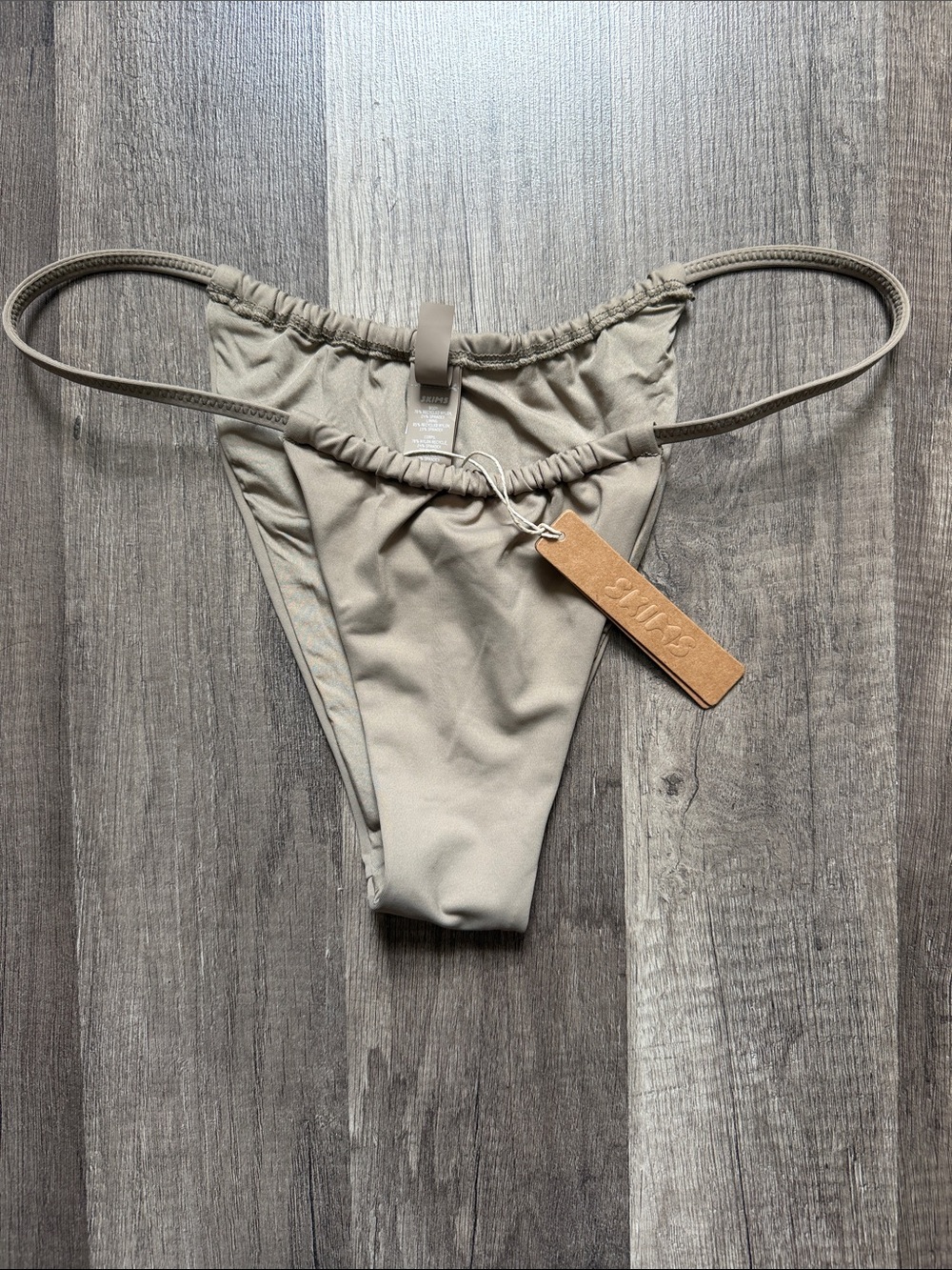 NWT SKIMS Neutral Beige Bikini Bottom
